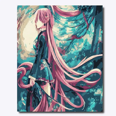 Turquoise Temptress - Paint By Numbers